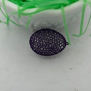 Decorative Easter‎ Egg Colorful Unique Basket Filler Spring Tree Dozen DK Purple